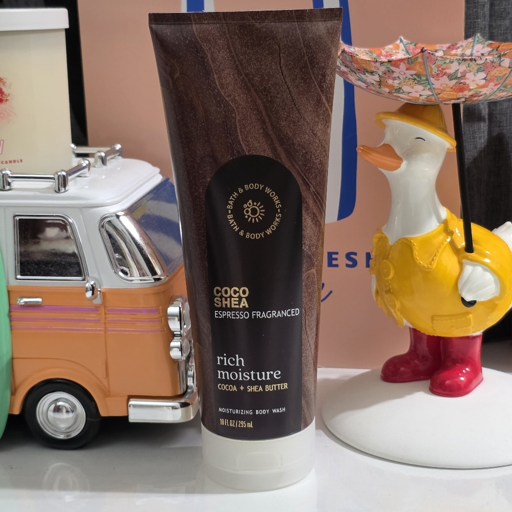Bath & Body Works Coco Shea Espresso Moisturizing Body Wash 10oz NEW RARE